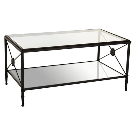 Monochrome Glass Coffee Table