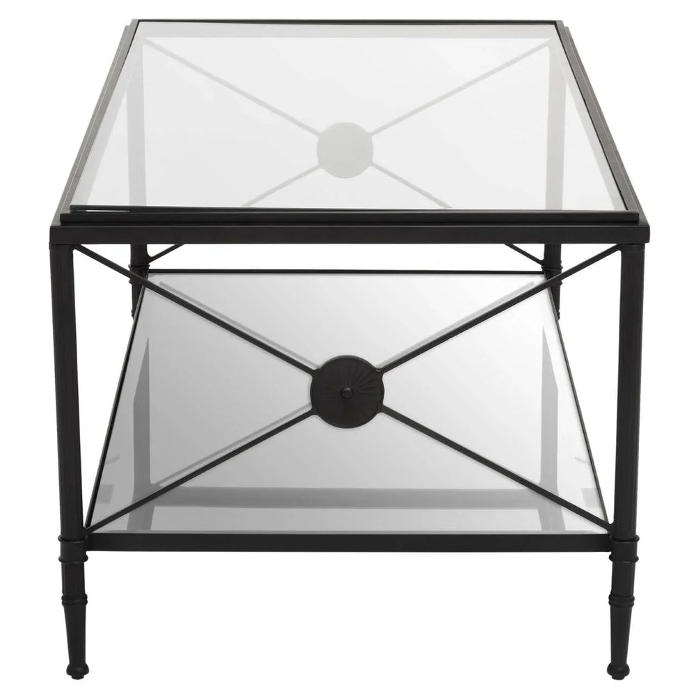 Monochrome Glass Coffee Table