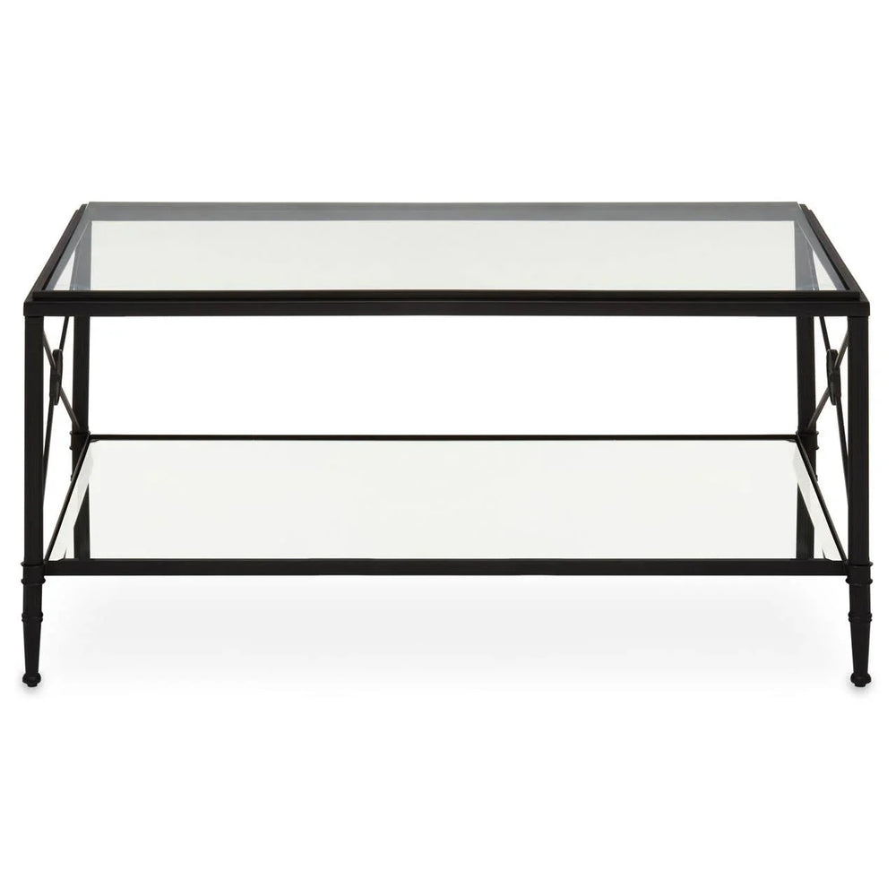 Monochrome Glass Coffee Table