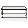 Monochrome Glass Coffee Table