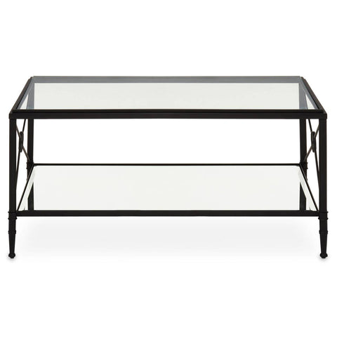 Monochrome Glass Coffee Table