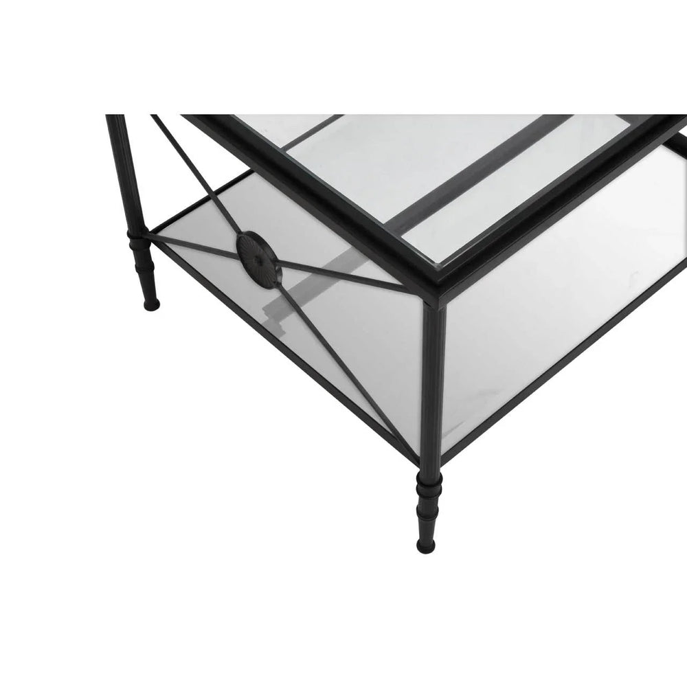 Monochrome Glass Coffee Table