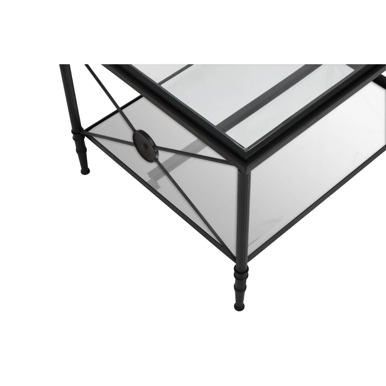 Monochrome Glass Coffee Table