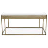 Golden Frame Mirror Coffee Table