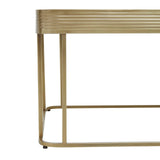 Golden Frame Mirror Coffee Table