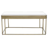Golden Frame Mirror Coffee Table