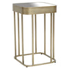 Golden Frame Mirrored Glass Table