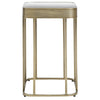 Golden Frame Mirrored Glass Table