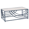 Rustic Chic Mirrored Coffee Table