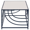 Rustic Chic Mirrored Coffee Table