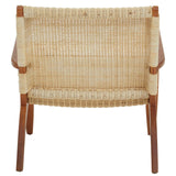 Natural Rattan Wood Armchair