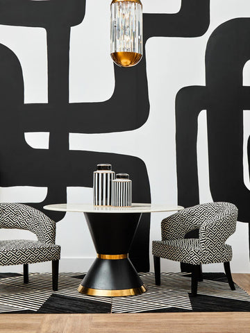 Elegant Cutout Lounge Chair