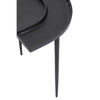 Nickle Top Modern Side Table