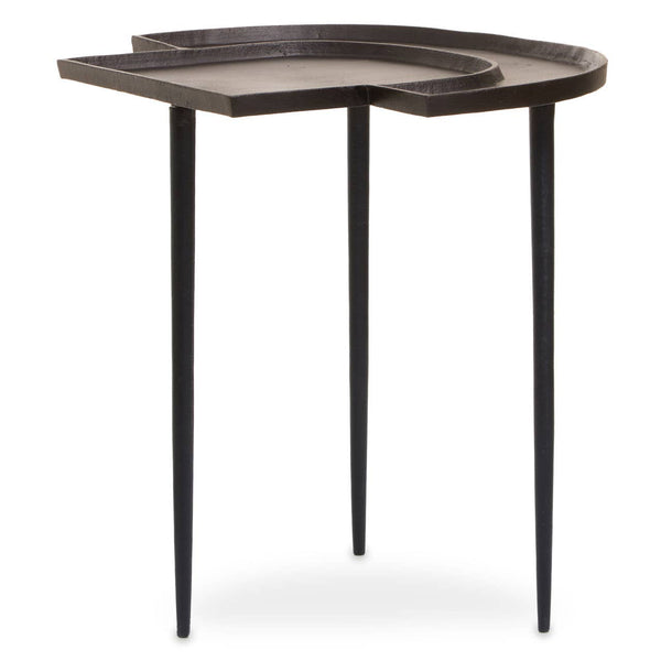 Bronze Abstract Side Table
