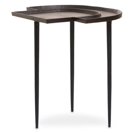 Bronze Abstract Side Table