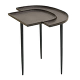 Bronze Abstract Side Table