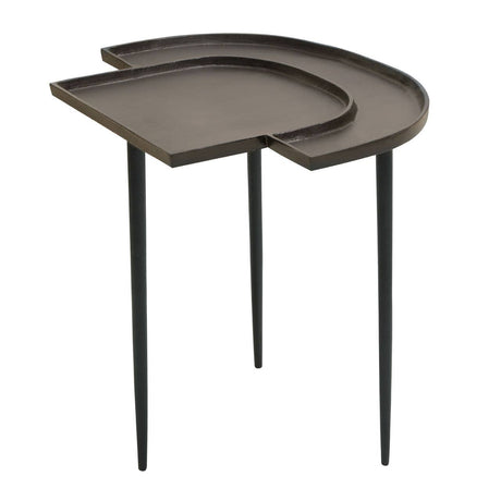 Bronze Abstract Side Table