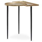 Gold Accent Side Table