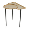 Gold Accent Side Table