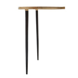 Gold Accent Side Table
