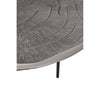 Sleek Silver Oak Coffee Table