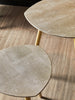 Luxury Shagreen Gold Side Tables