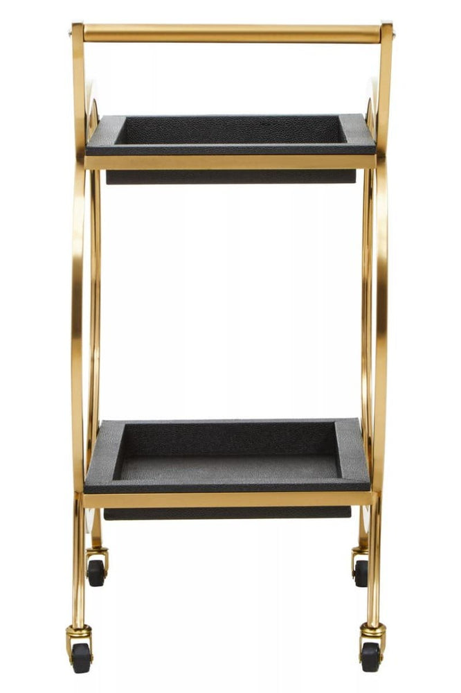 Luxe Black Serving Trolley