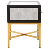 Luxe Grey Side Table