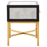 Luxe Grey Side Table
