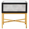 Luxe Grey Side Table