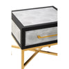 Luxe Grey Side Table