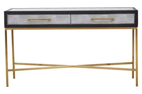 Luxury Shagreen Console Table