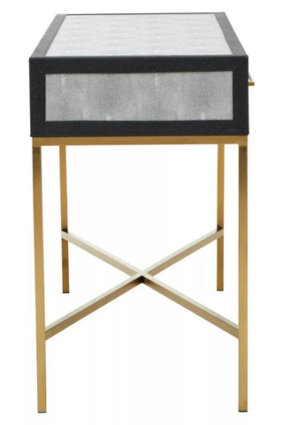 Luxury Shagreen Console Table