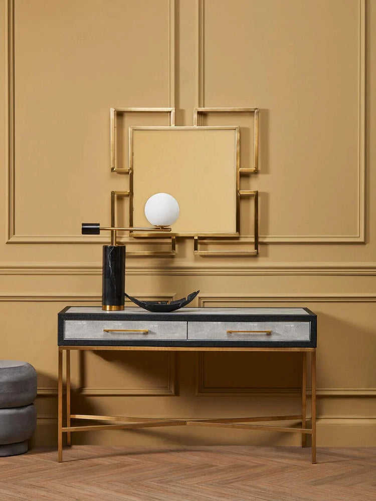 Luxury Shagreen Console Table