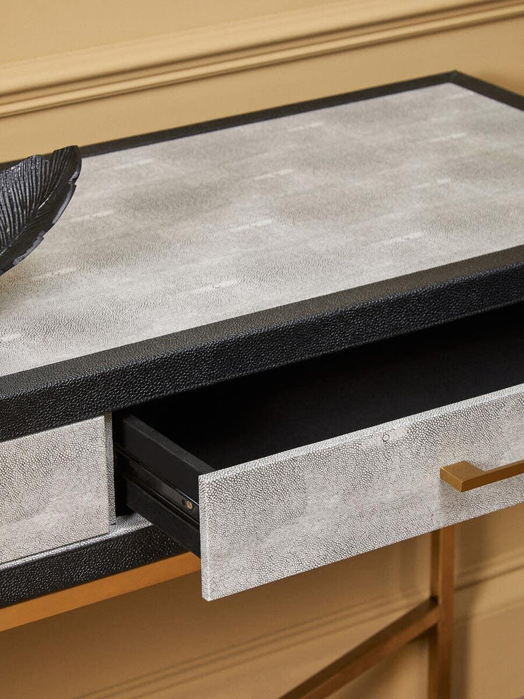 Luxury Shagreen Console Table