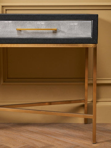 Luxury Shagreen Console Table