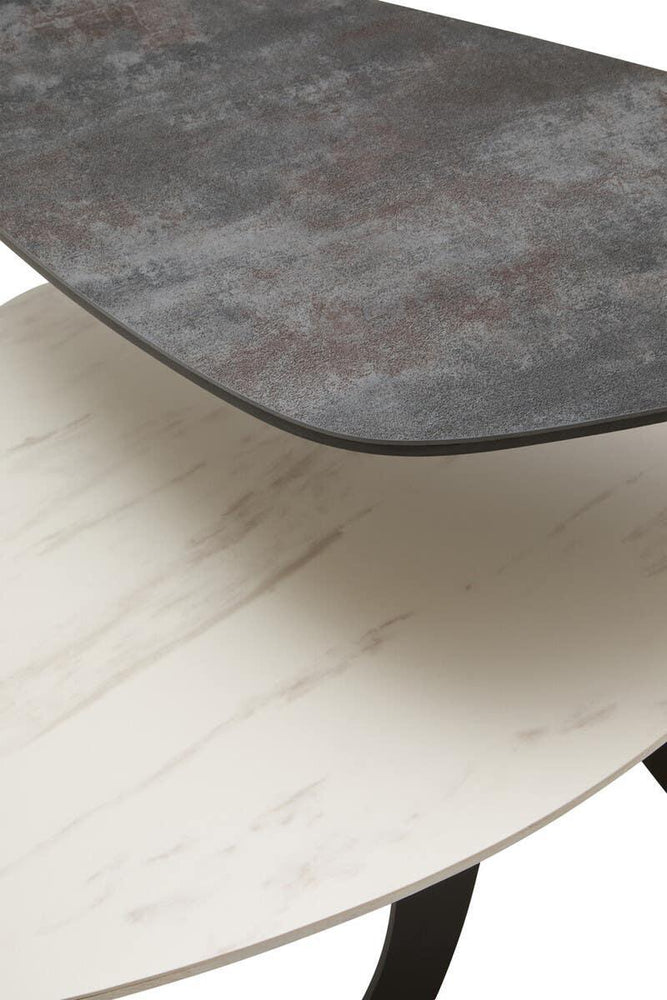 Asymmetrical Ceramic Coffee Table