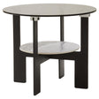 Grey Glass Coffee Table Set