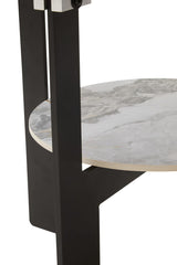 Grey Glass Coffee Table Set