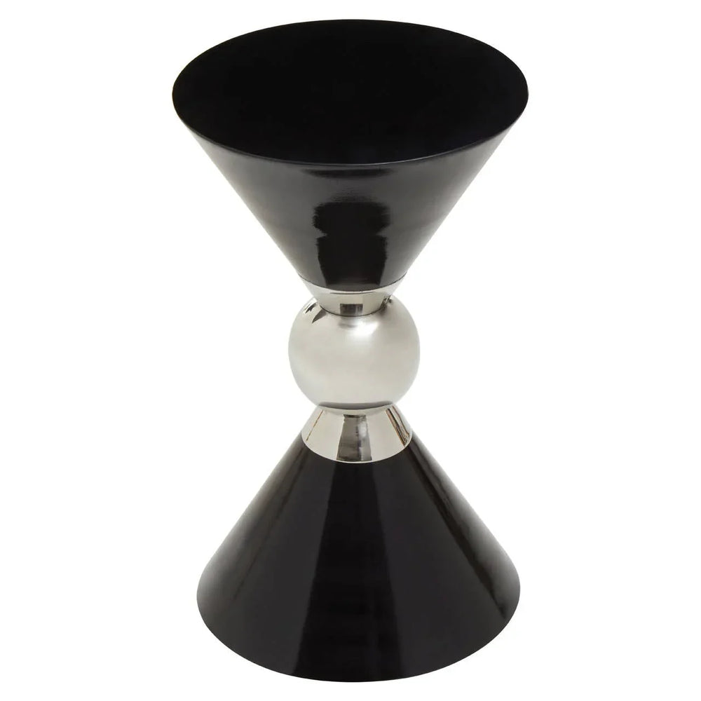 Geometric Steel Side Table