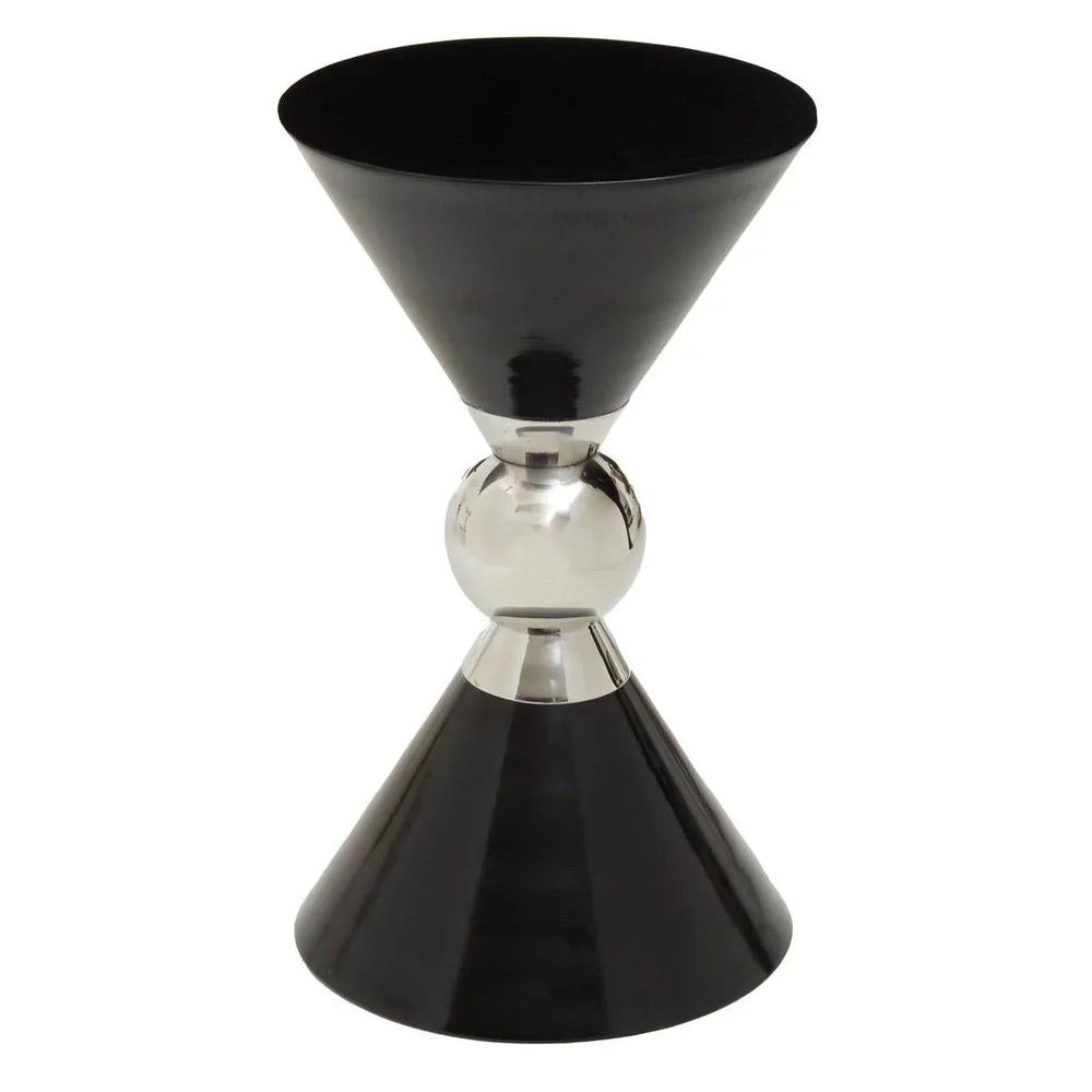 Geometric Steel Side Table