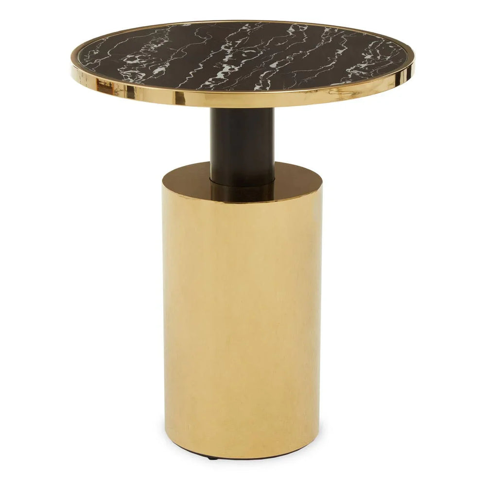 Luxury Marble Gold Side Table