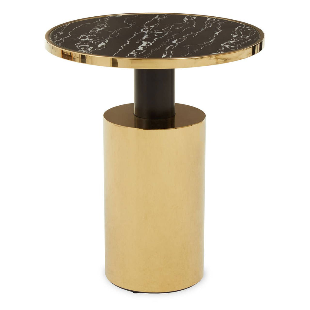 Luxury Marble Gold Side Table