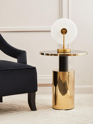 Luxury Marble Gold Side Table