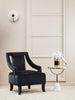 Luxe Glass Marble Side Table