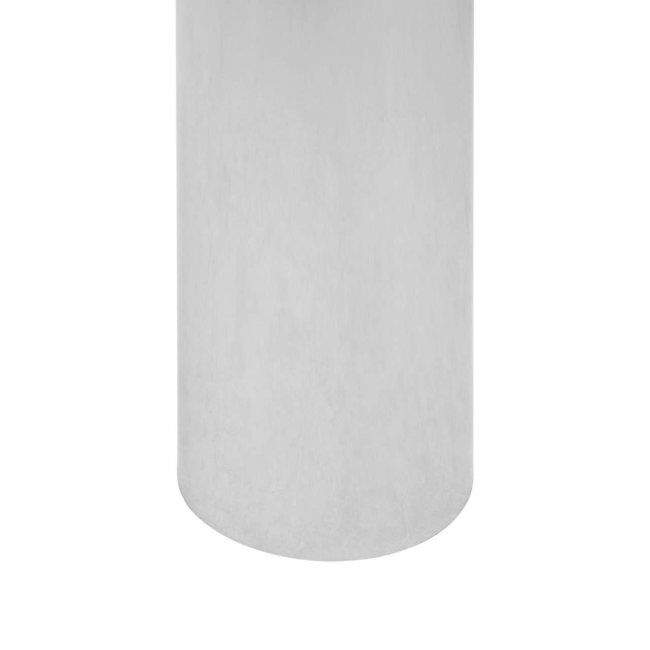 Silver Base Glass Side Table