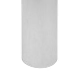 Silver Base Glass Side Table
