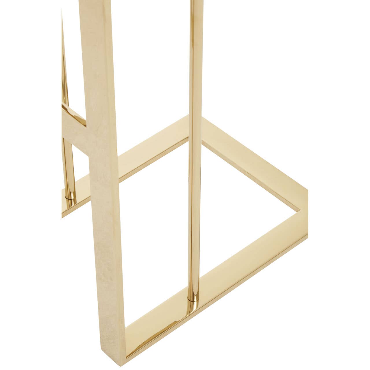 Golden C-Shape Luxe Table