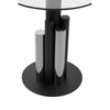 Glam Glass Side Table