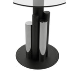 Glam Glass Side Table